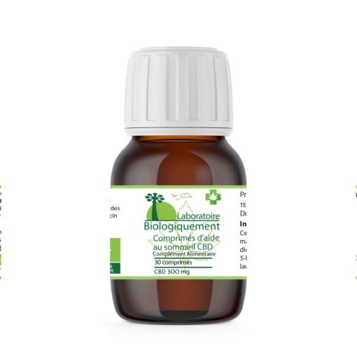 Comprimés aide au sommeil CBD 300mg