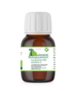 Comprimés CBD 300mg vitamine D
